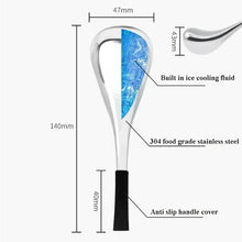 Load image into Gallery viewer, 2PCS Ice Globes Spoon Massager Facial Skin Care Freeze Tool Stainless Steel Face Beauty Cryo Roller Cooling Massage Spa Ball