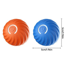 Load image into Gallery viewer, Automatic Moving Dog Toy Ball Smart USB Jumping Rotating Interactive Dog Chew Toy Ball for Puppy Ball Toys
