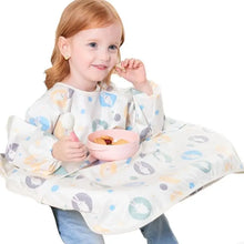 Load image into Gallery viewer, 23GD Water Proofing Feeding Bib Apron for Baby Toddler Full Coverage Coverall Smock Highchair Cover Keeping Clothes Clean
