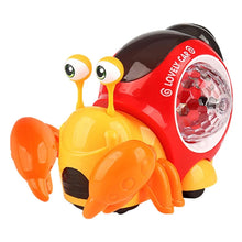Load image into Gallery viewer, Jouets de crabe inoling pour bébé avec musique
