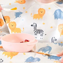 Load image into Gallery viewer, 23GD Water Proofing Feeding Bib Apron for Baby Toddler Full Coverage Coverall Smock Highchair Cover Keeping Clothes Clean
