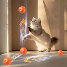 Load image into Gallery viewer, Automatic Moving Dog Toy Ball Smart USB Jumping Rotating Interactive Dog Chew Toy Ball for Puppy Ball Toys
