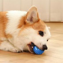 Load image into Gallery viewer, Automatic Moving Dog Toy Ball Smart USB Jumping Rotating Interactive Dog Chew Toy Ball for Puppy Ball Toys
