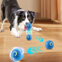 Load image into Gallery viewer, Automatic Moving Dog Toy Ball Smart USB Jumping Rotating Interactive Dog Chew Toy Ball for Puppy Ball Toys
