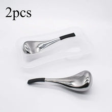 Load image into Gallery viewer, 2PCS Ice Globes Spoon Massager Facial Skin Care Freeze Tool Stainless Steel Face Beauty Cryo Roller Cooling Massage Spa Ball
