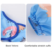 Load image into Gallery viewer, 23GD Water Proofing Feeding Bib Apron for Baby Toddler Full Coverage Coverall Smock Highchair Cover Keeping Clothes Clean
